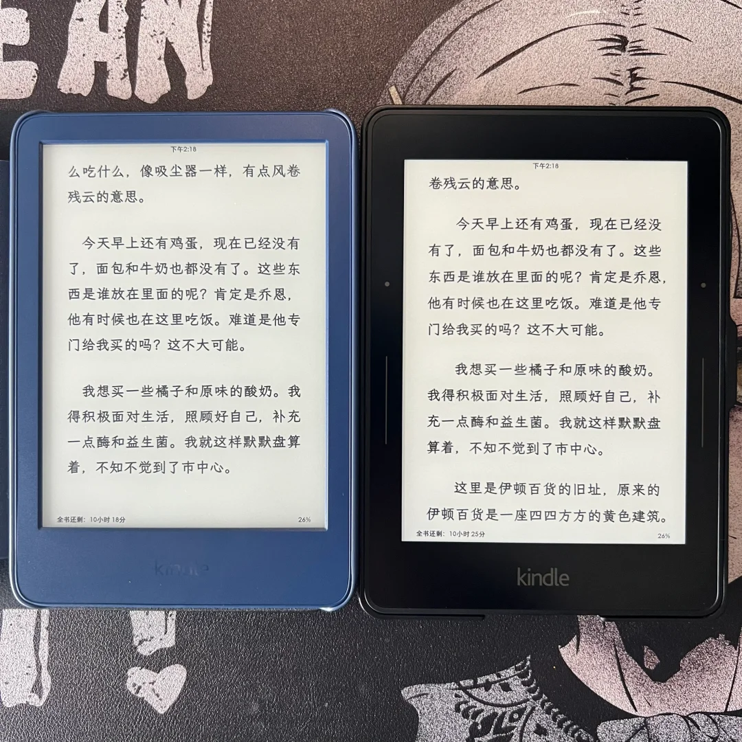 Kindle 2022 vs Voyage