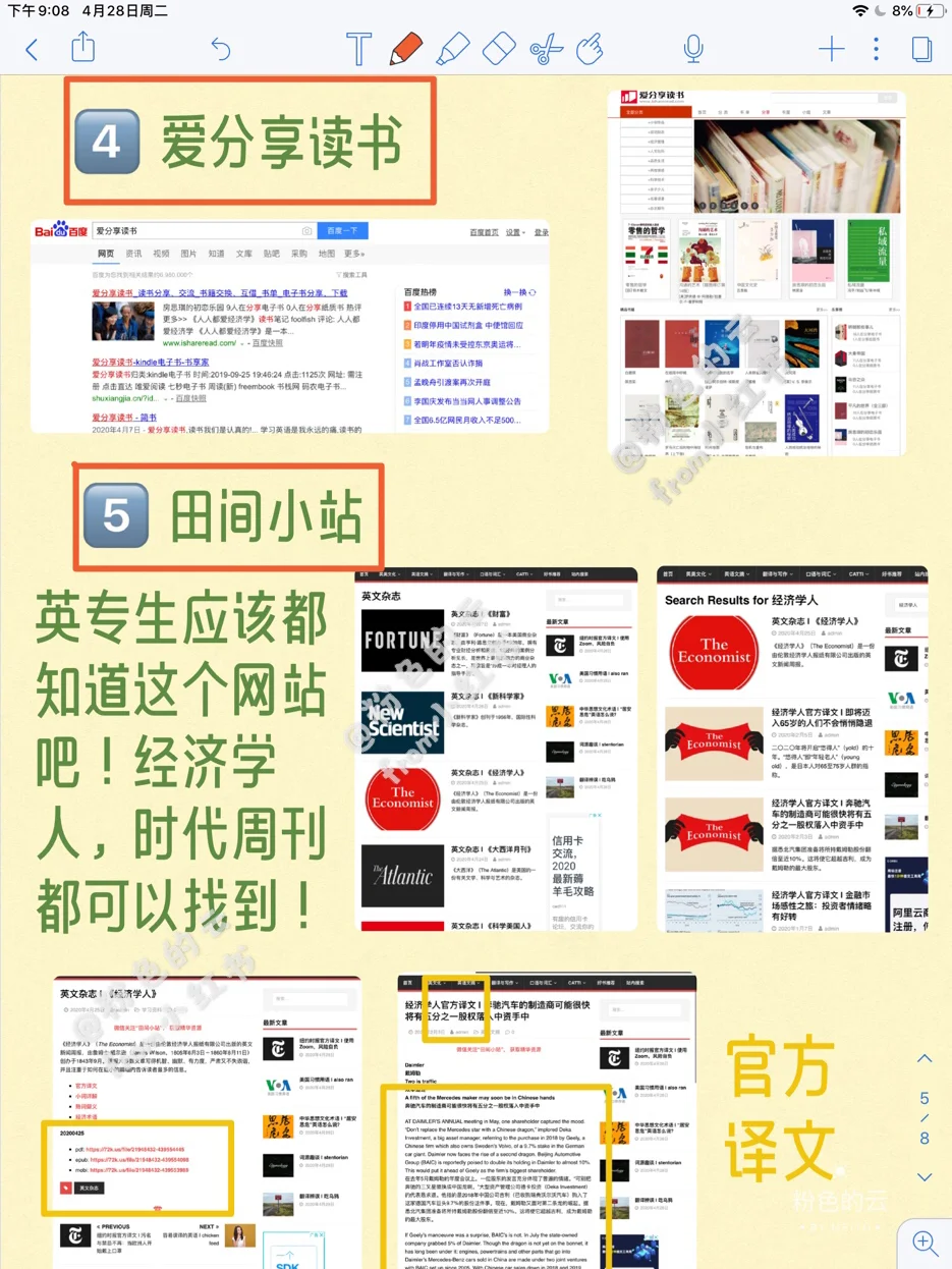 get 🆓免费电子书/英文原著书/外刊资源