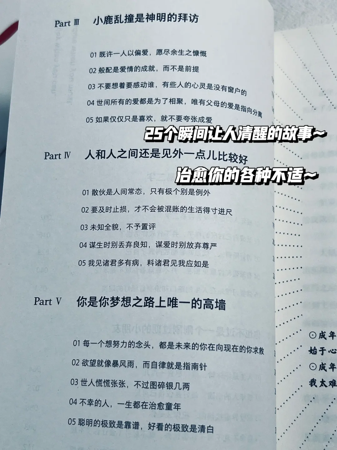 被这本书狠狠骂醒了！人间清醒，字字诛心。