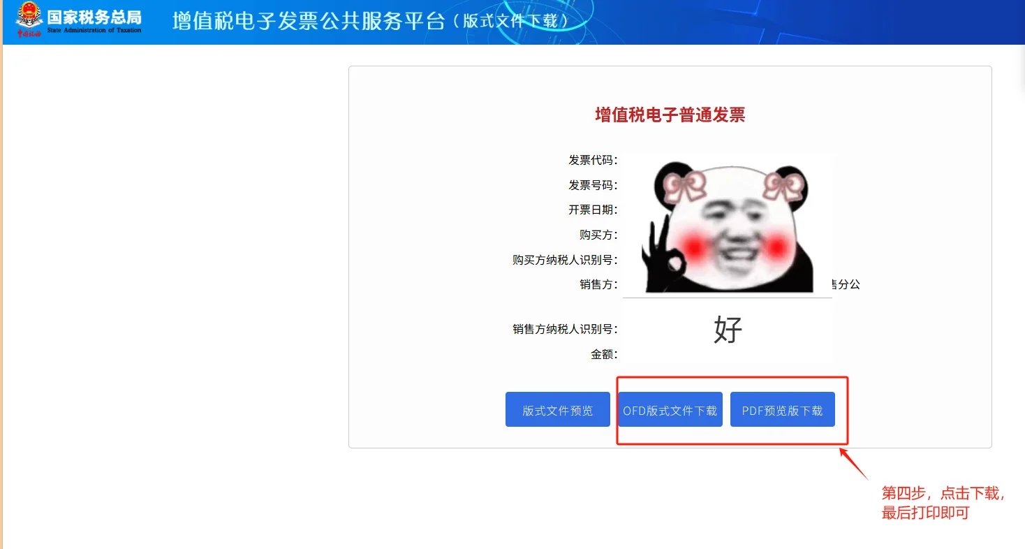 如何下载打印非数电发票