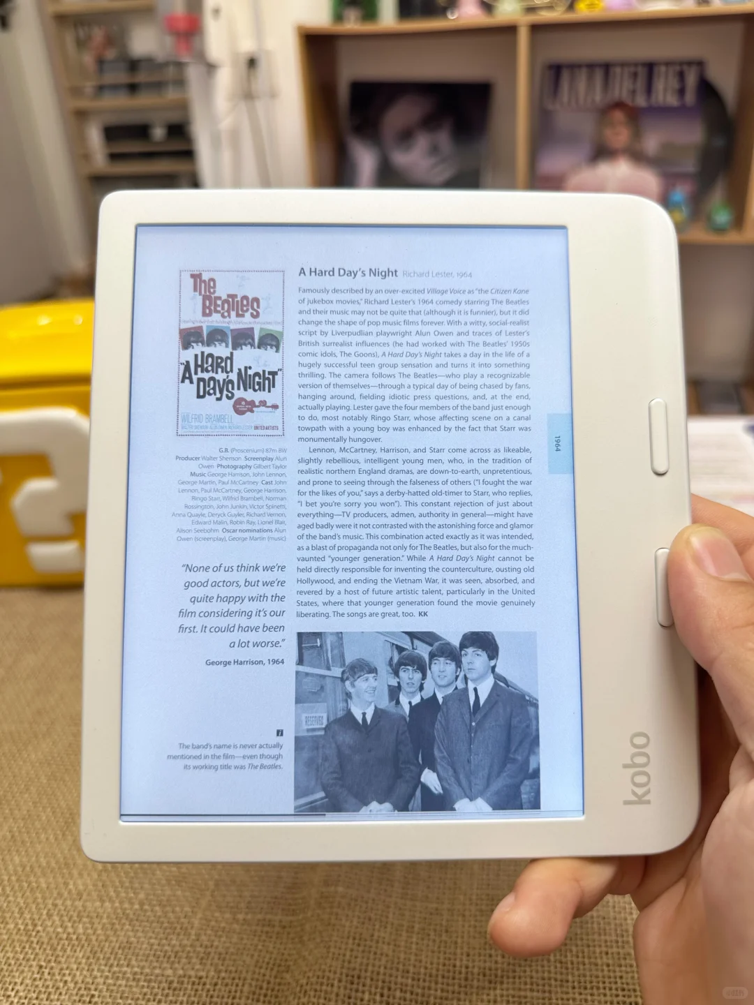 kobo libra colour阅读器真正的颜值担当
