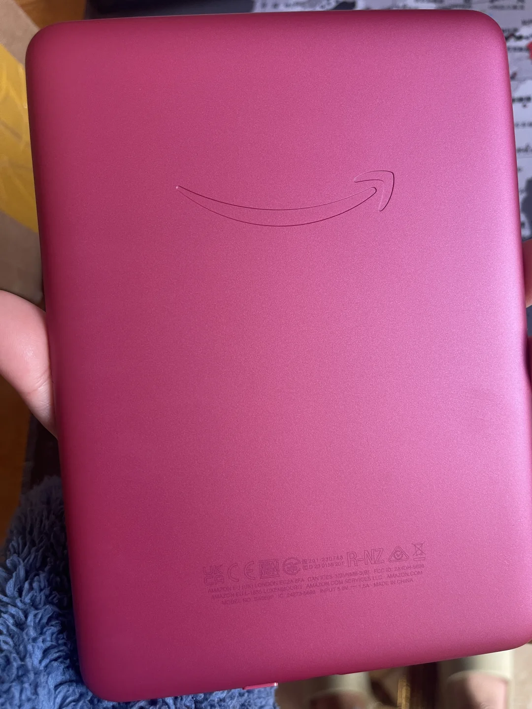 哦豁，是谁拥有了kindle粉色呢～