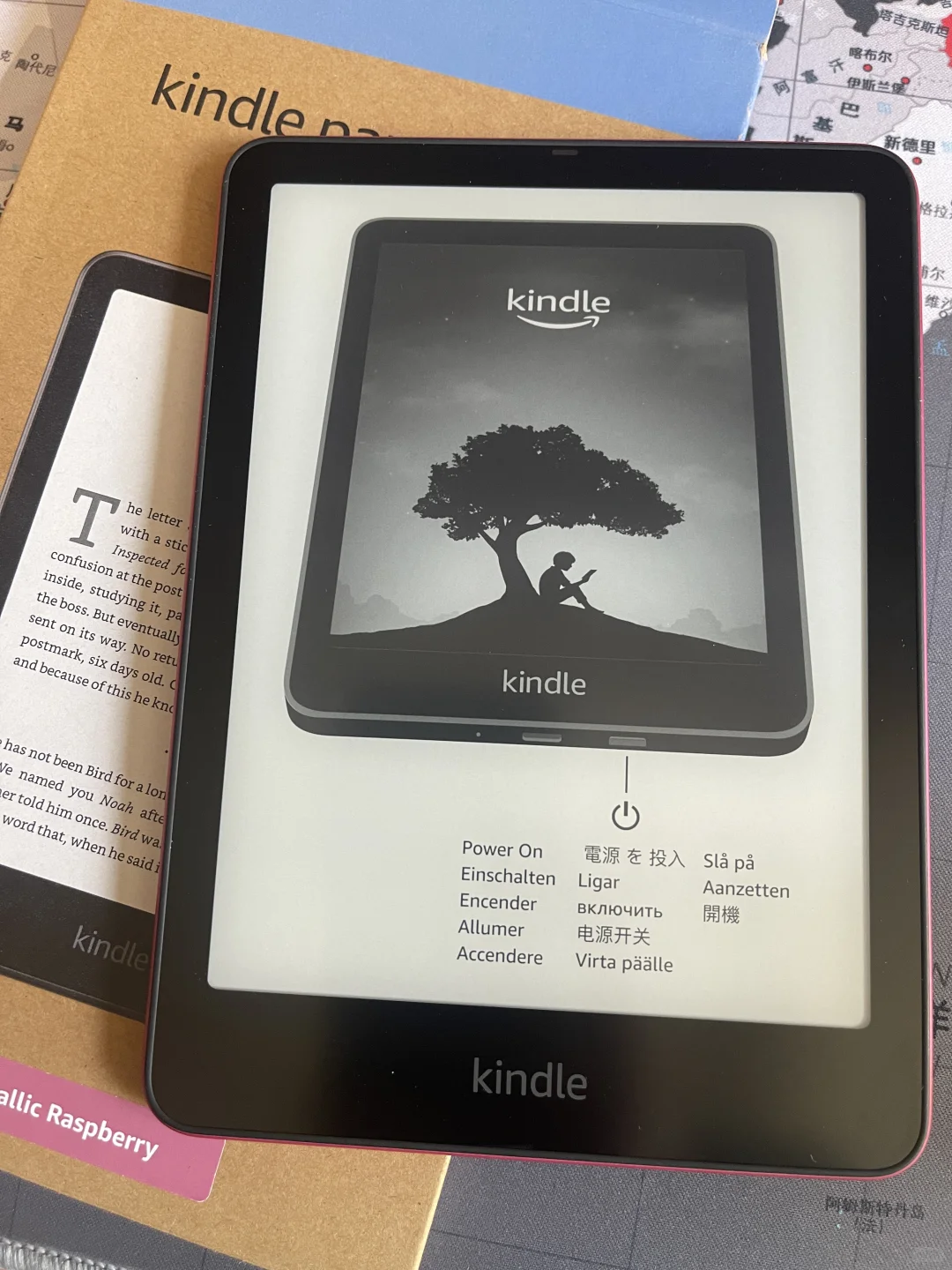 哦豁，是谁拥有了kindle粉色呢～