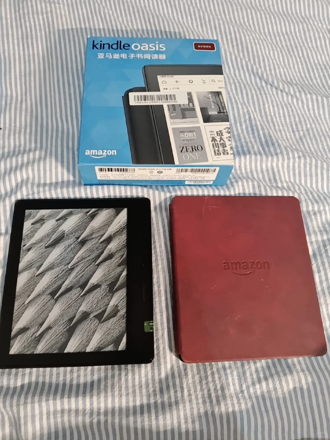 拿下3张的kindle oasis1(明明不再收了😭)
