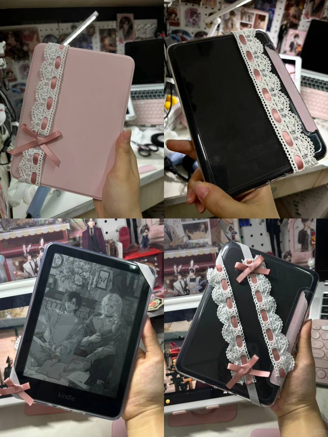 今日手工！（kindle绑带and手持带）