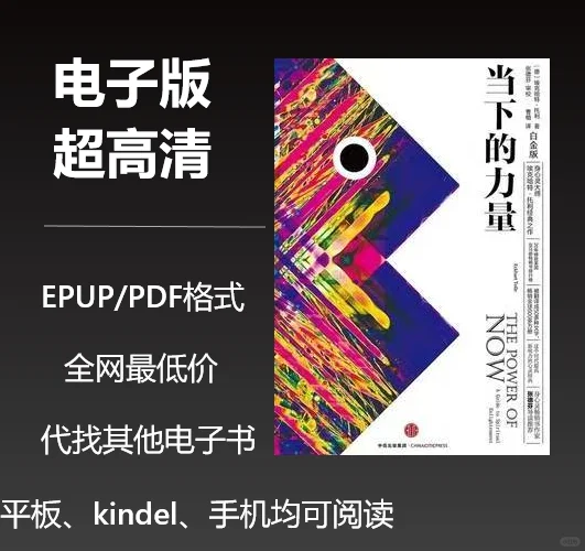 电子书《当下的力量》白金版1元