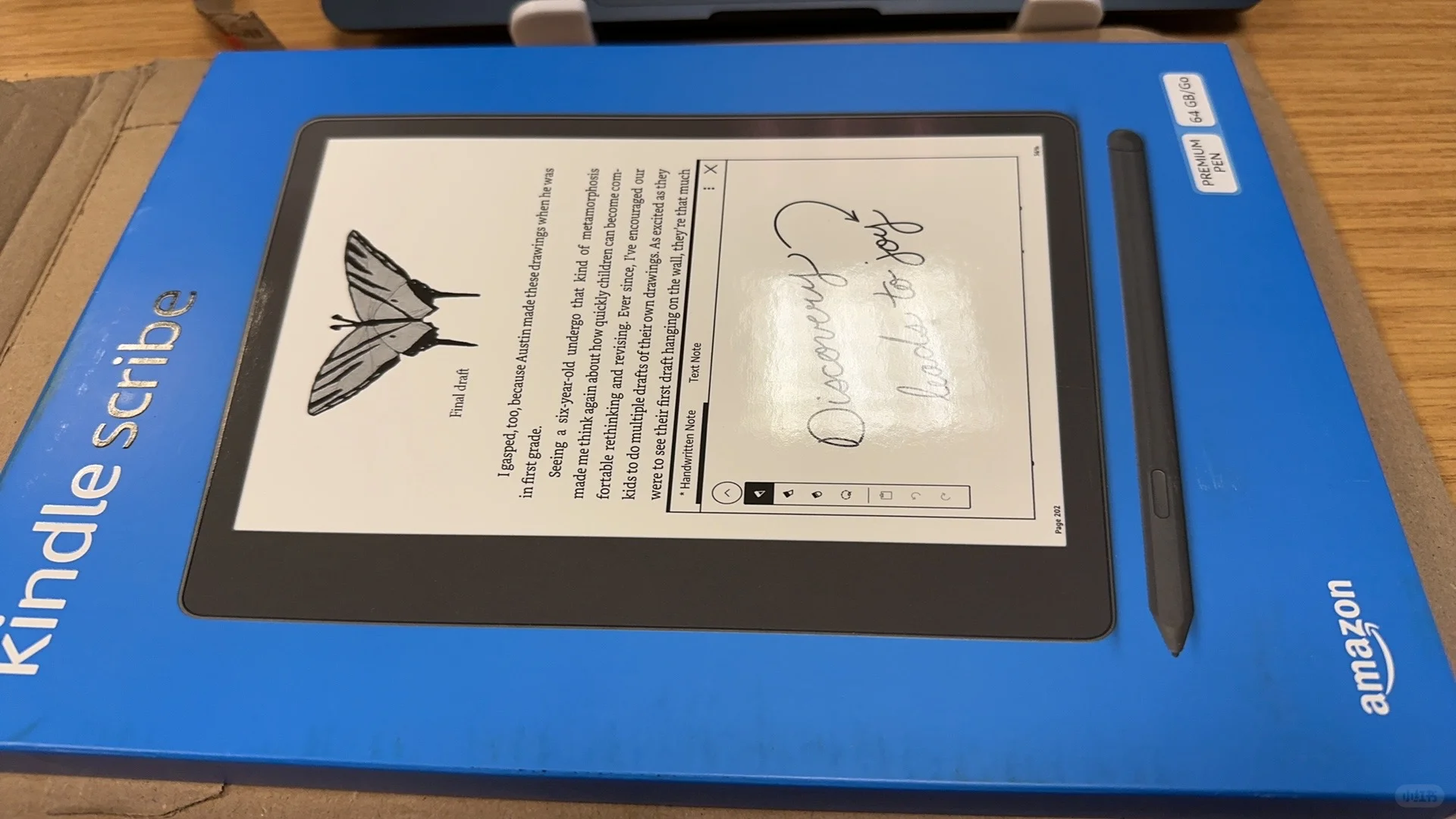 kindle scribe开箱