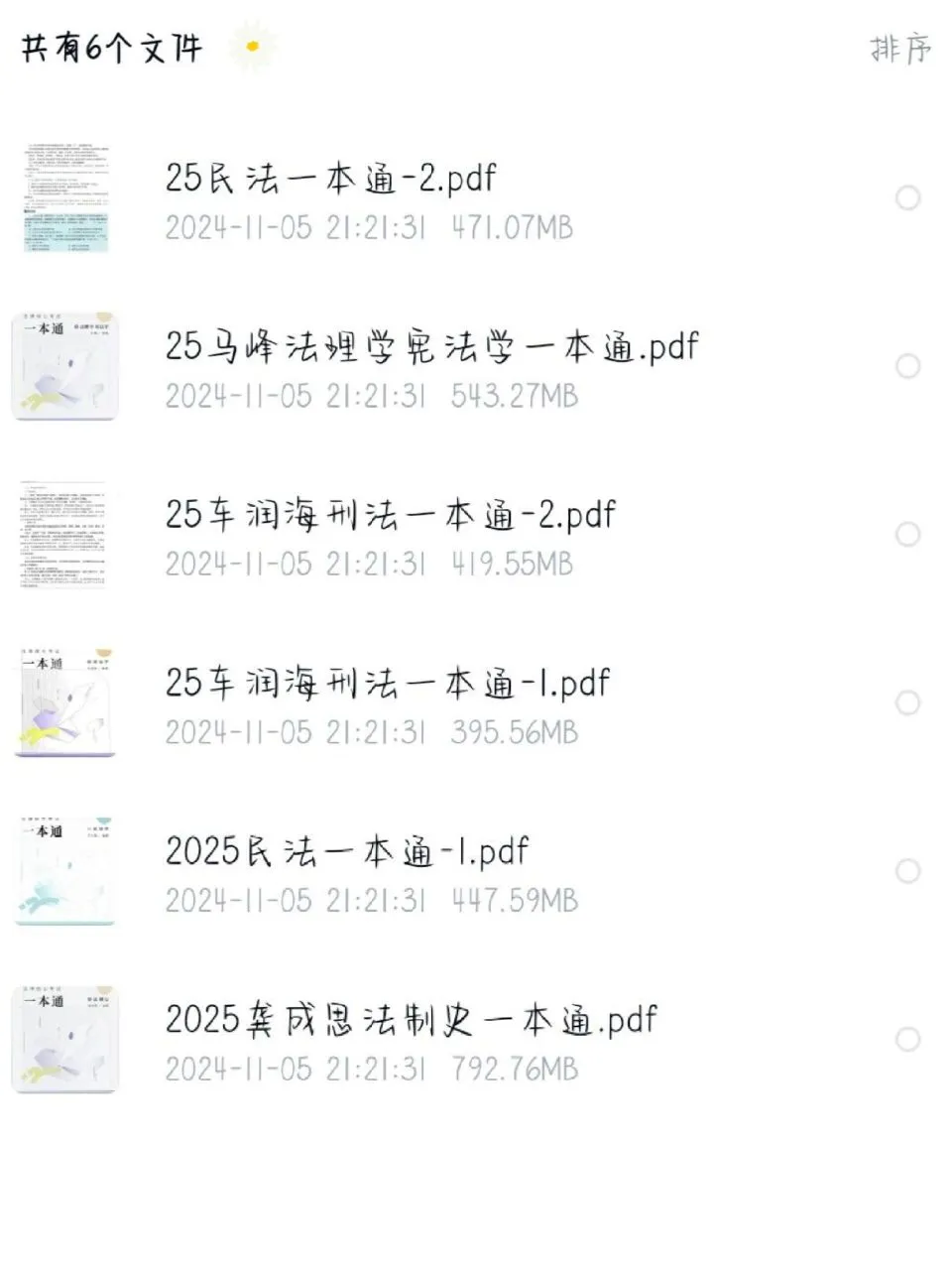 PDF版 众合一本通 无常分享