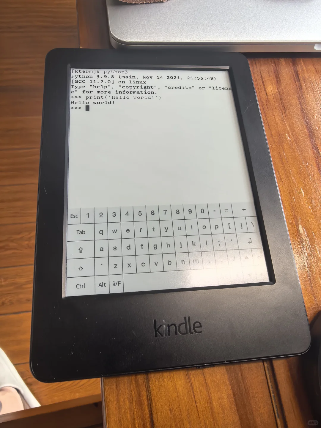 Kindle实现Python编程