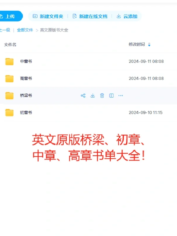 英文原版桥梁初章中章高章书PDF音频大全！
