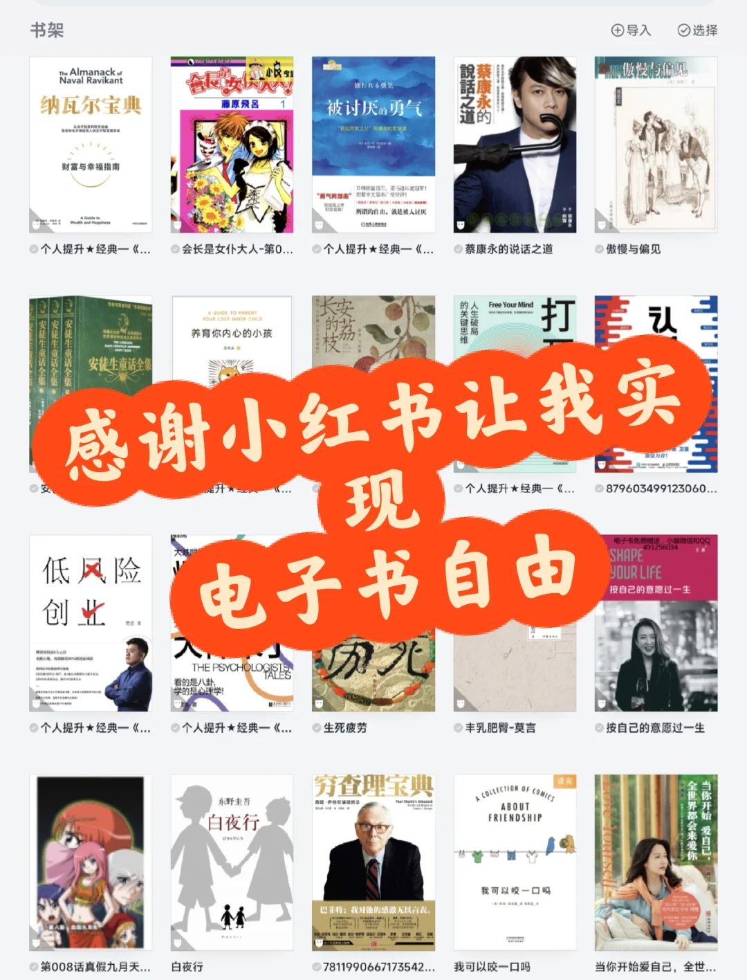 📚挖到宝！实现电子书自由的神仙书库！