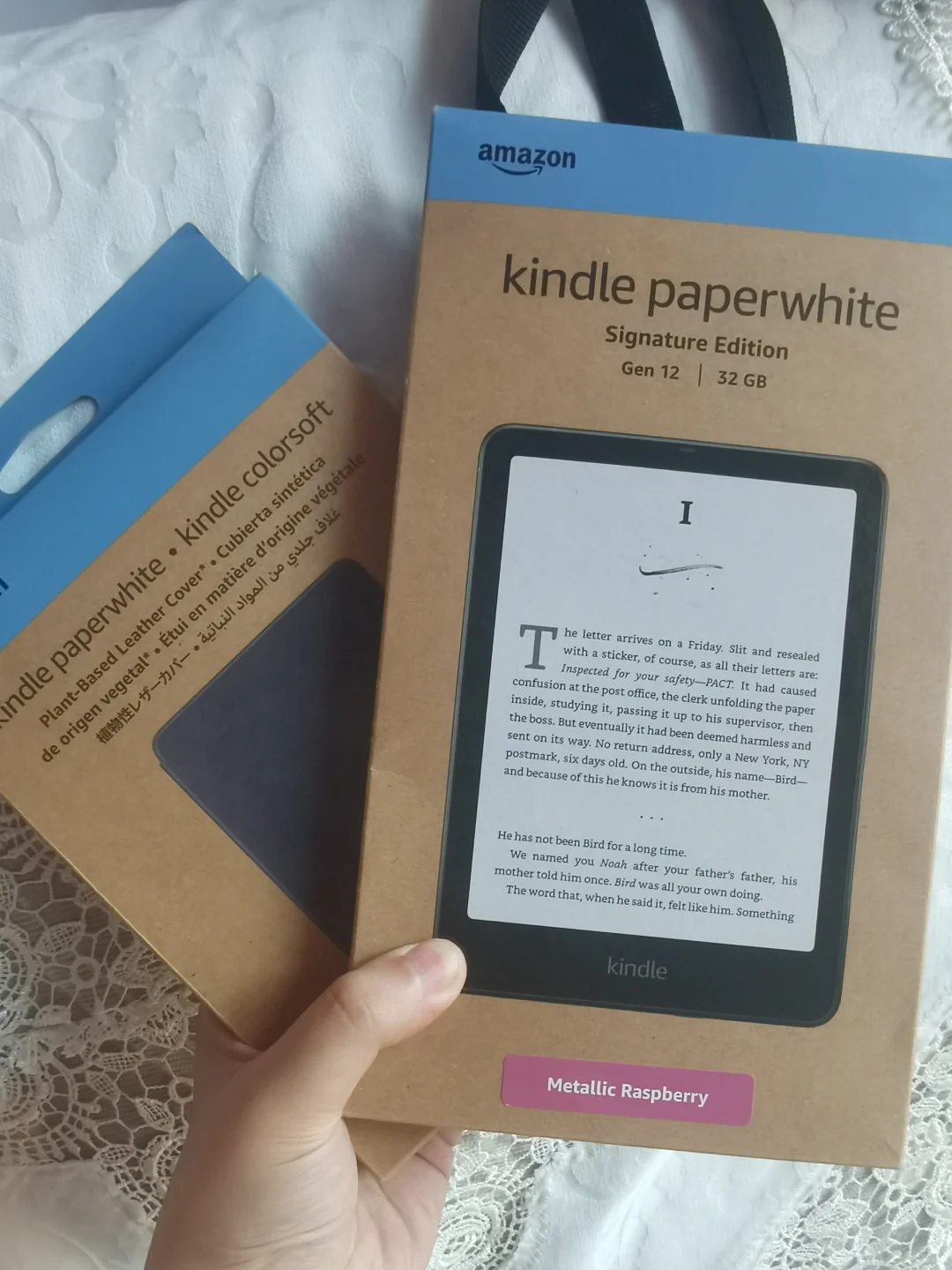 kindle树莓粉kpw6小粉