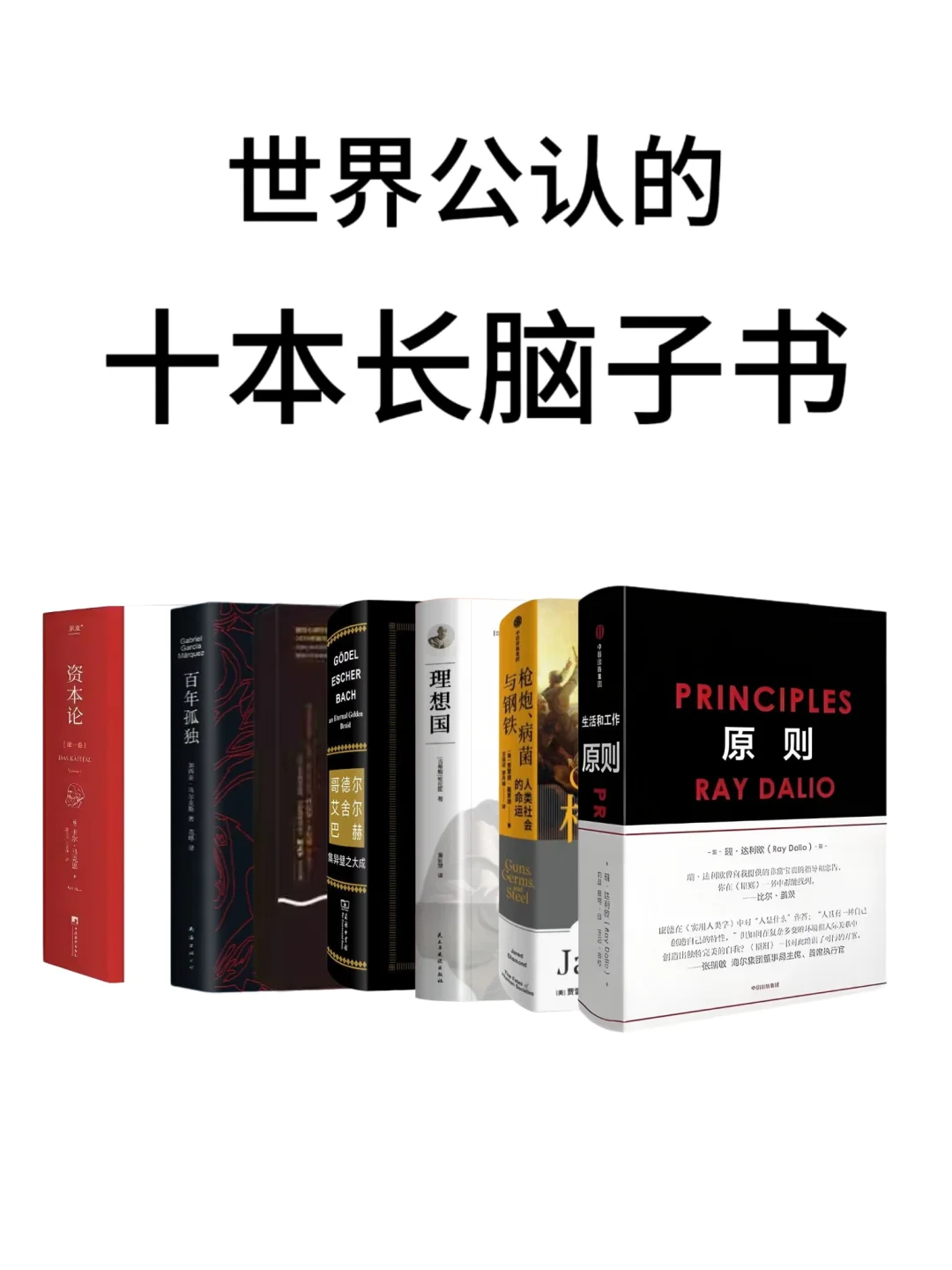 那些被世界公认的十本长书📖