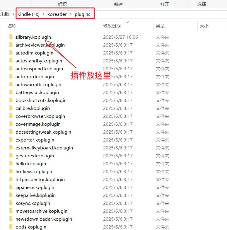 一个插件，让kindle可以直接访问zlibary