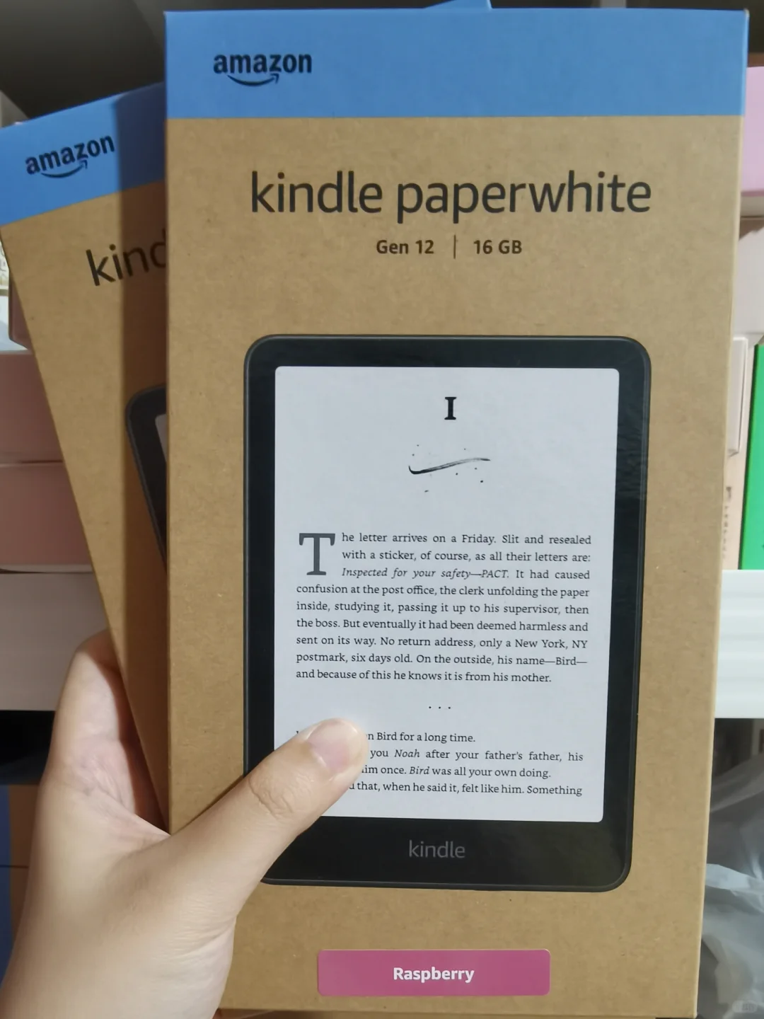 kindle树莓粉kpw6小粉