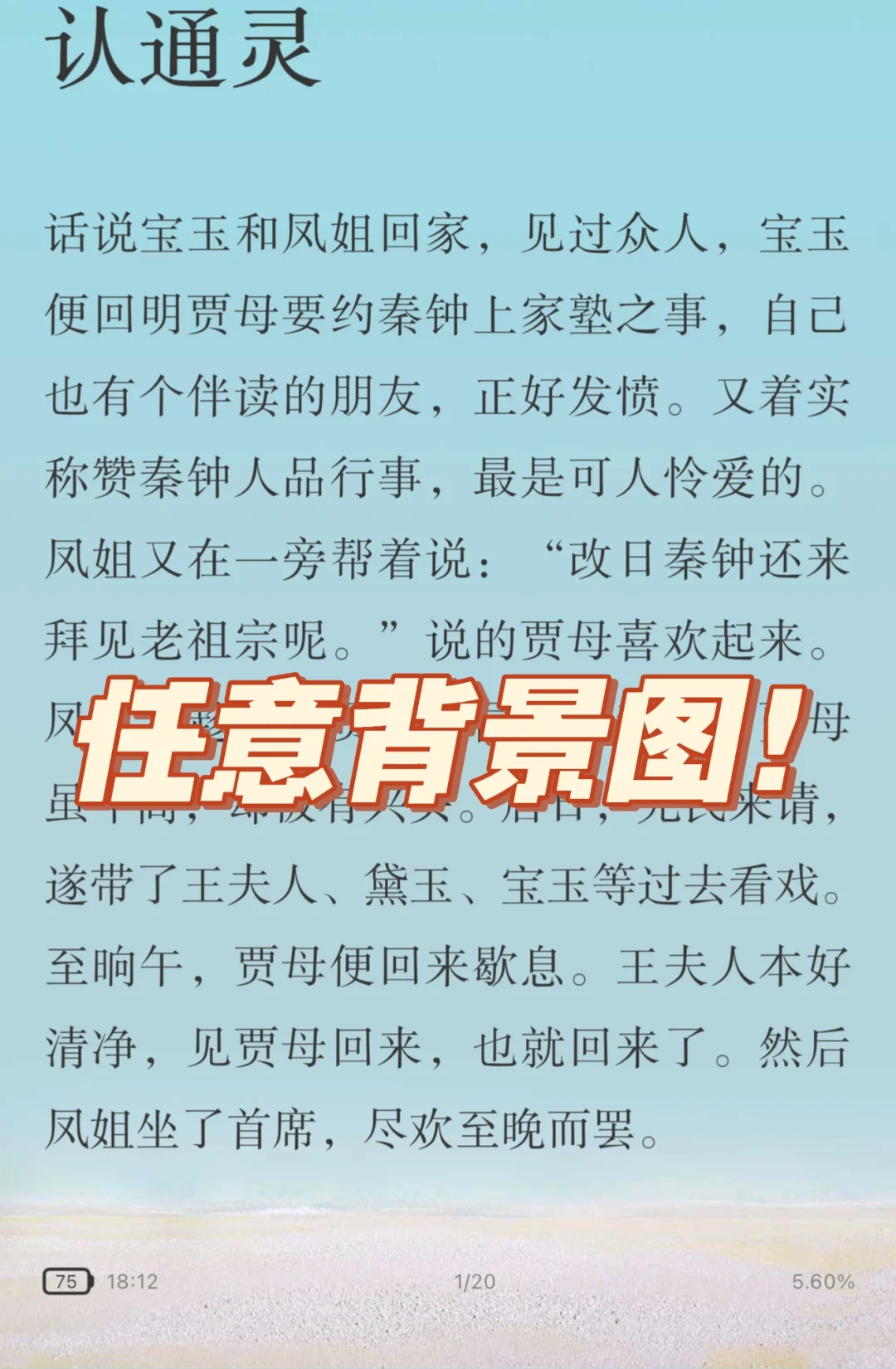 Anx Reader阅读 新支持添加 【任意背景图片】