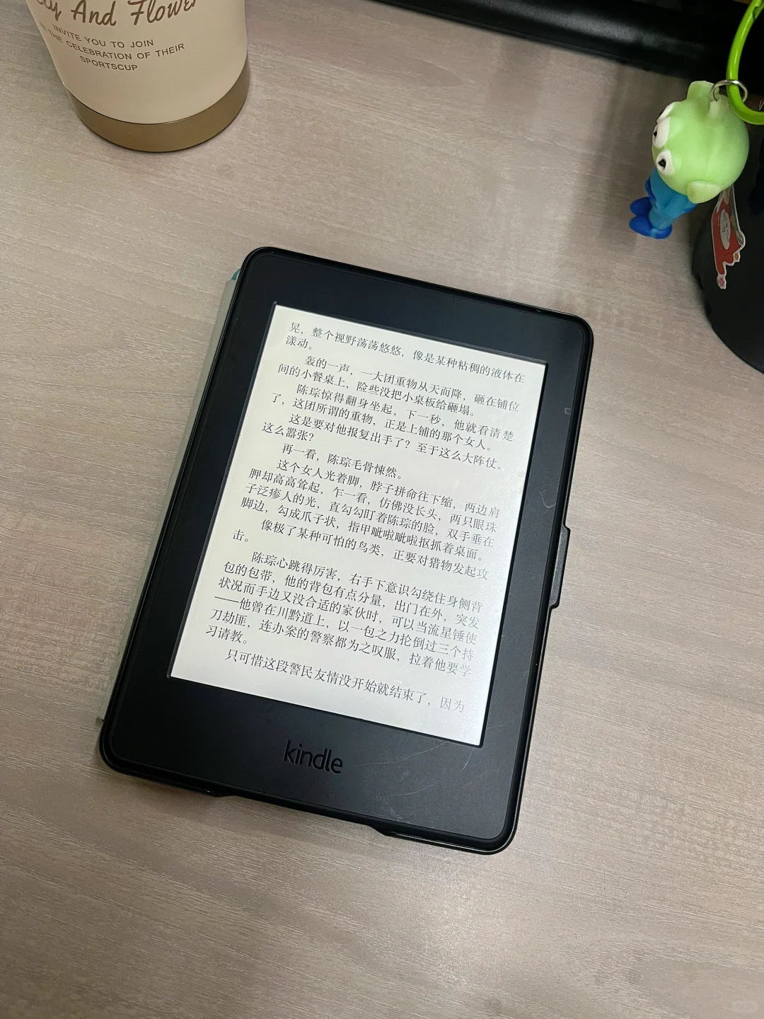 闲置五年的kindle又用上了，泰酷辣～