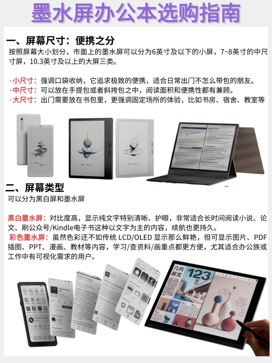 小白必看指南！25年你还在买这几个墨水屏？