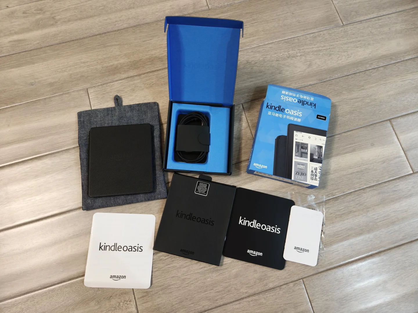 Kindle Oasis 1 开箱二手