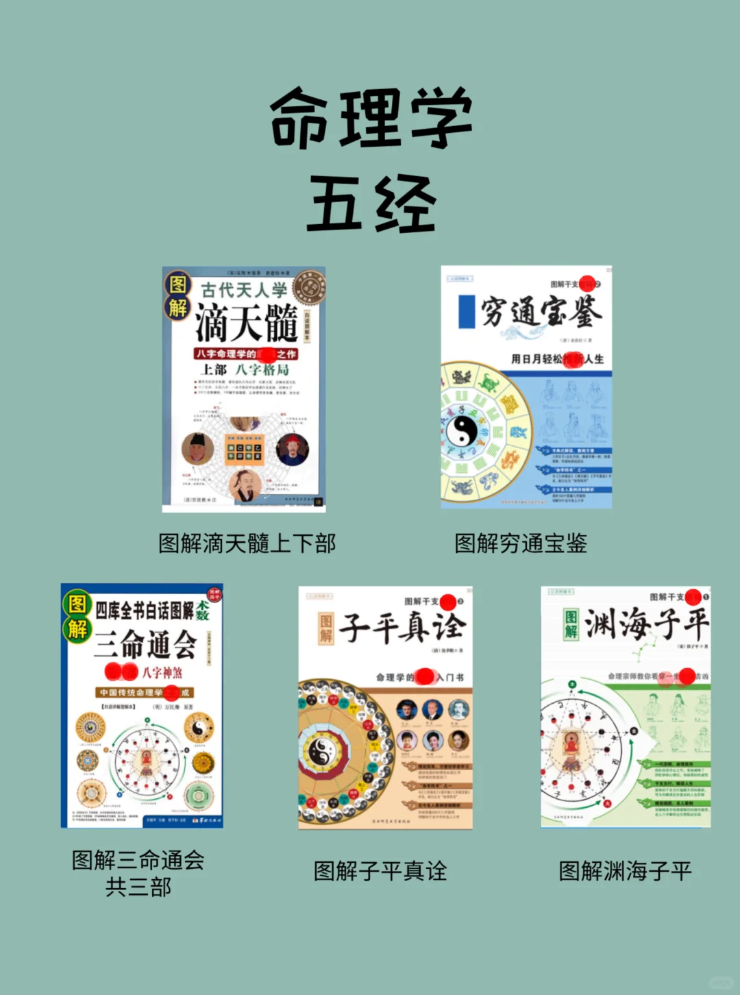 pdf | 图解经典命理学五经！