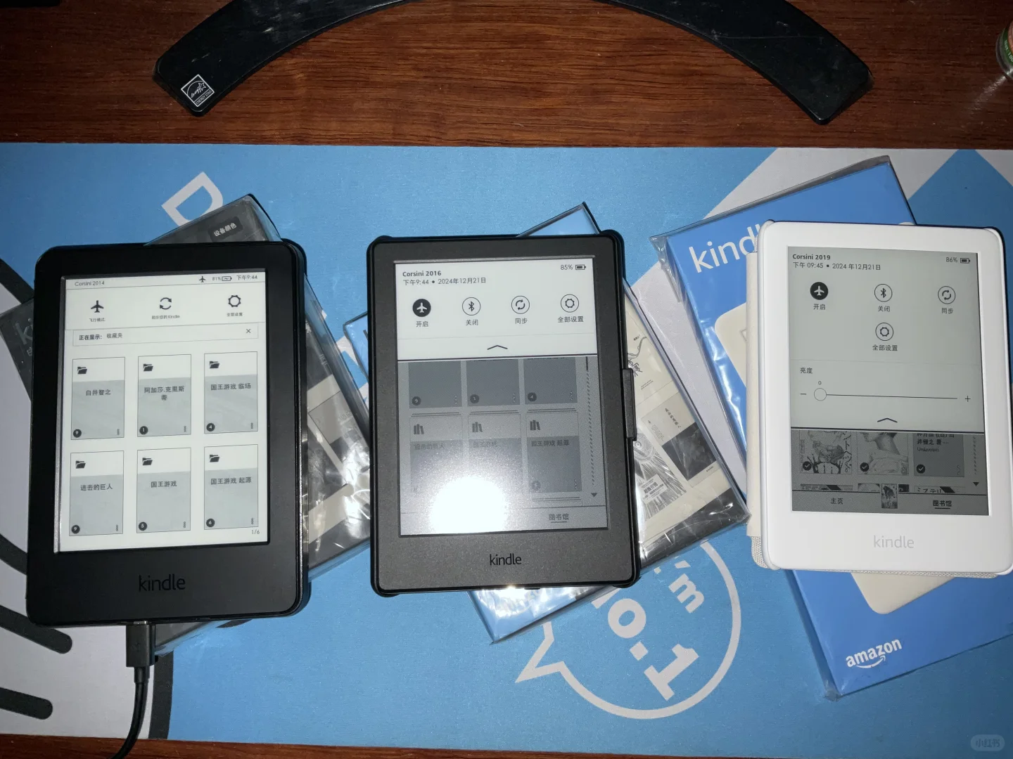 全新的kindle k7 (499)、K8 (558)、k10 (658)