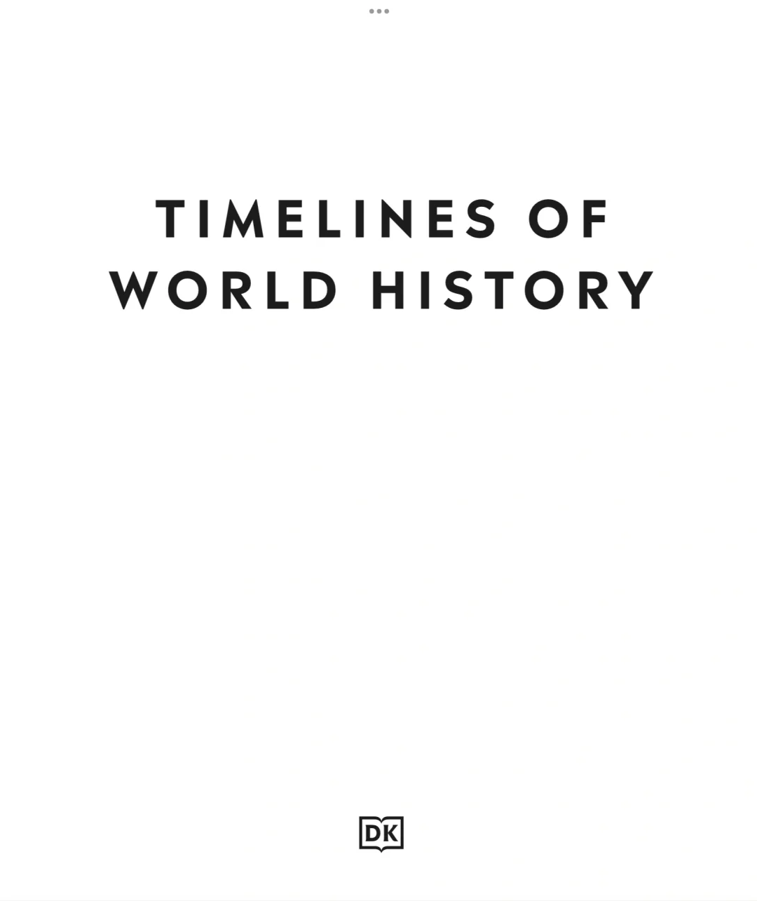 DK时间线上的全球史（PDF）