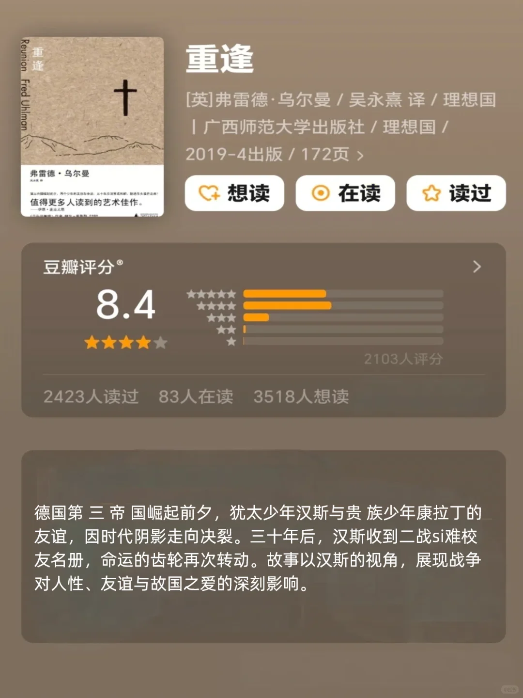 两小时就能读完的经典好书📚