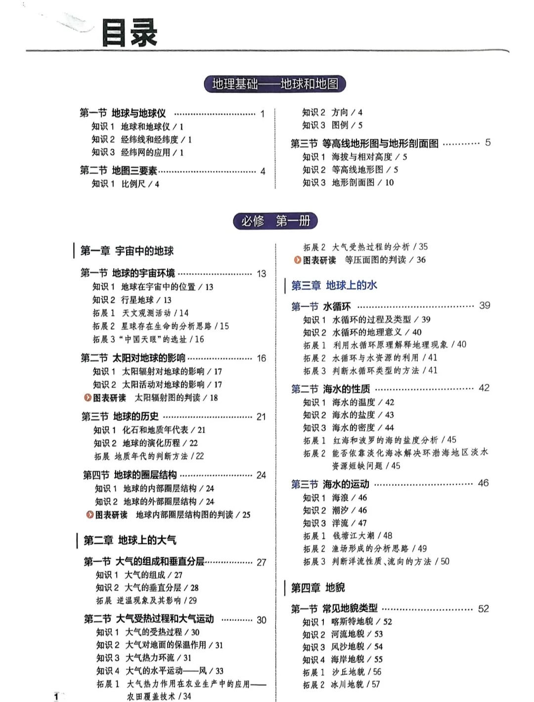 【PDF版】地理知识清单电子书