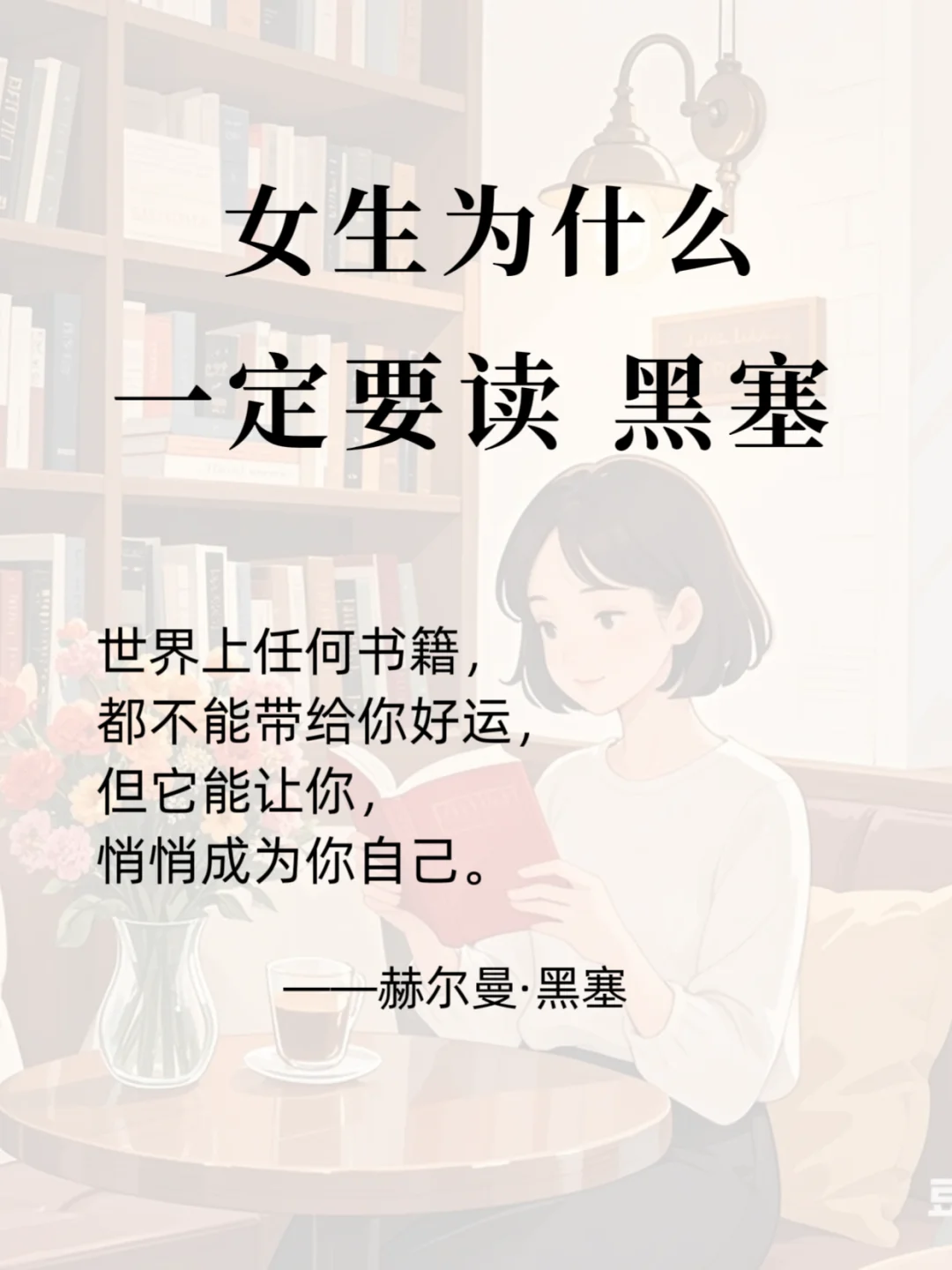 女生为什么一定要读黑塞？原来文字真的能