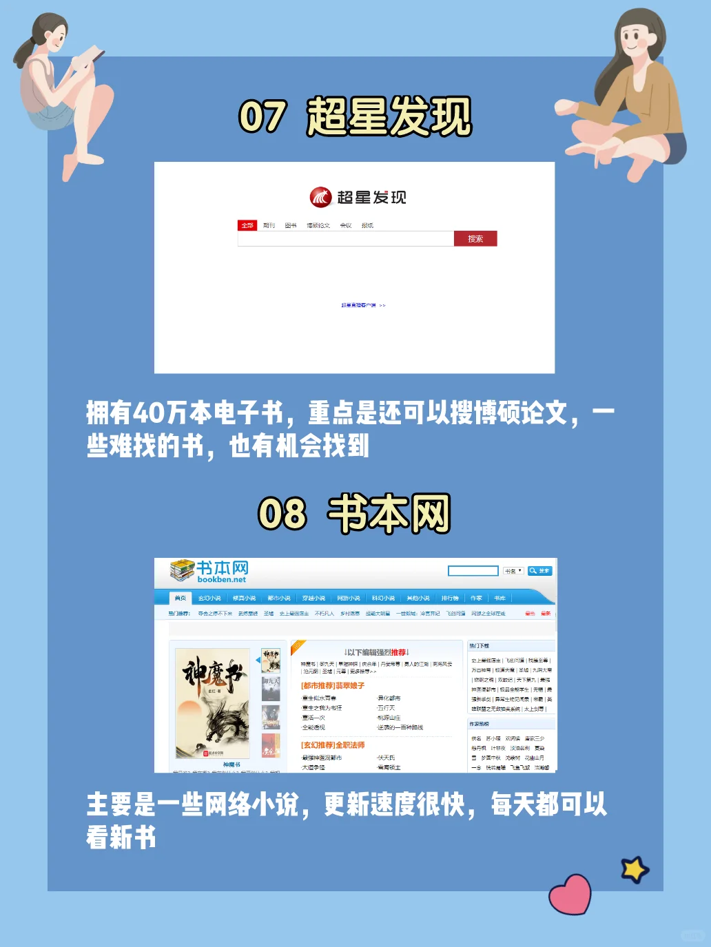 必备‼️12个国内外免费电子书网站👏快看