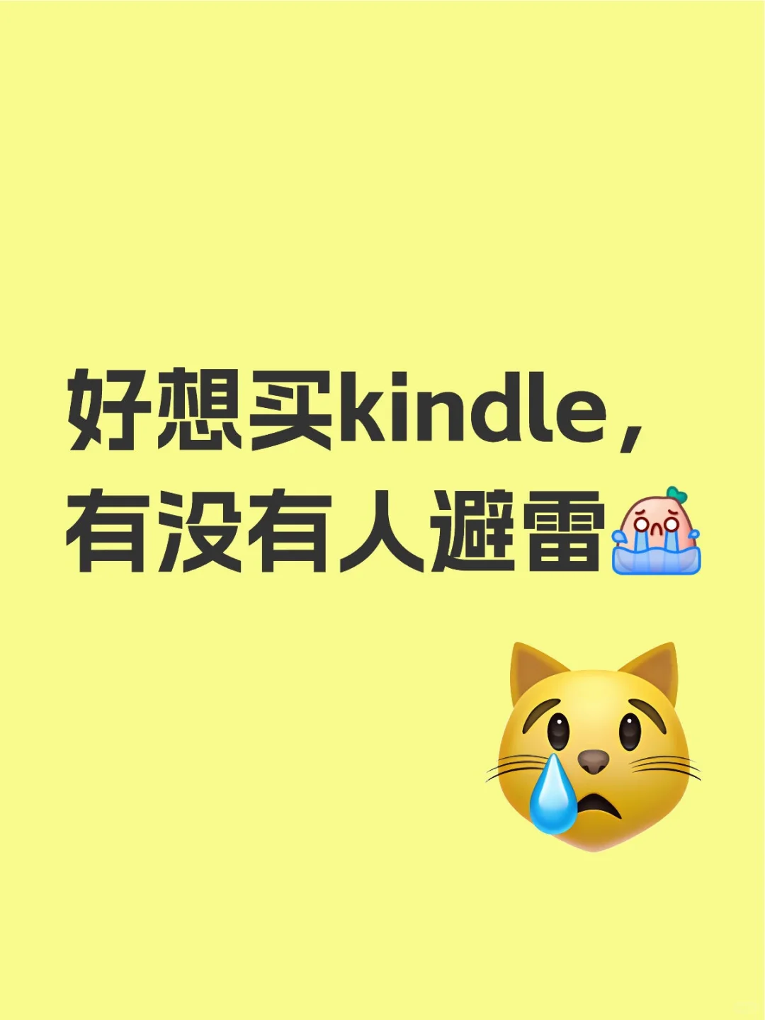 好想买个kindle看书