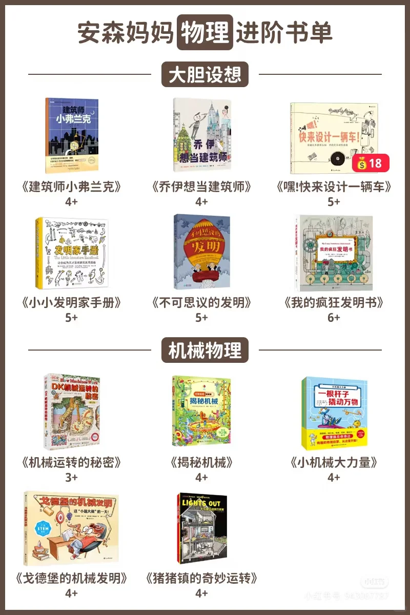 安森妈妈通识书单