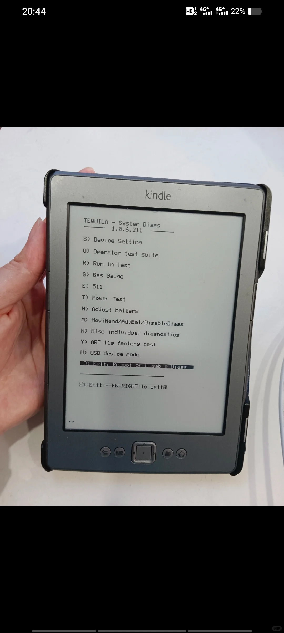 Kindle4第二次越狱变砖了（已解决！）