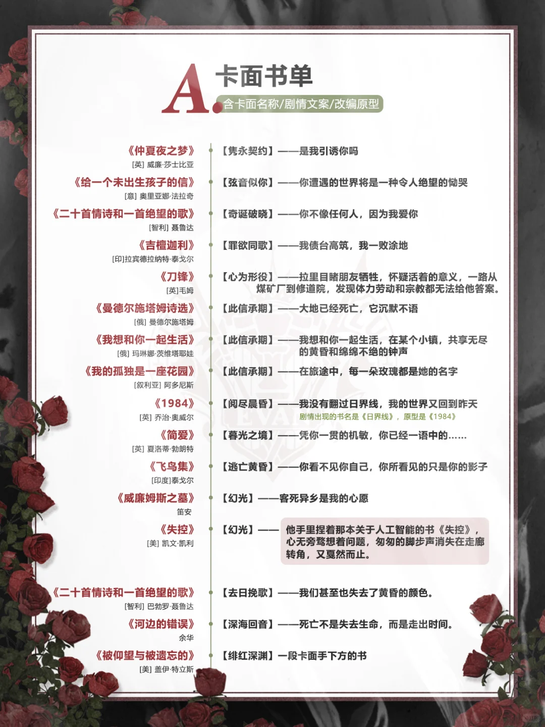 【陆沉书单汇总】长期更新（130本）