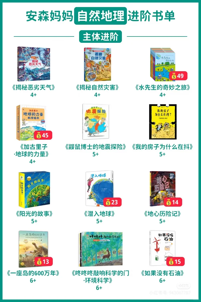 安森妈妈通识书单