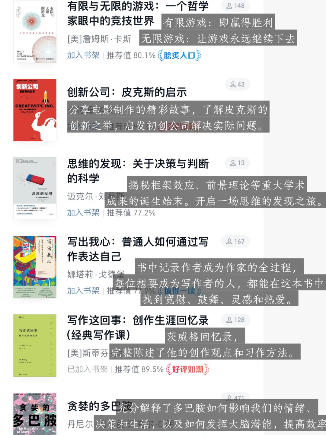 《无人知晓》书单📚拯救了我的书荒‼️