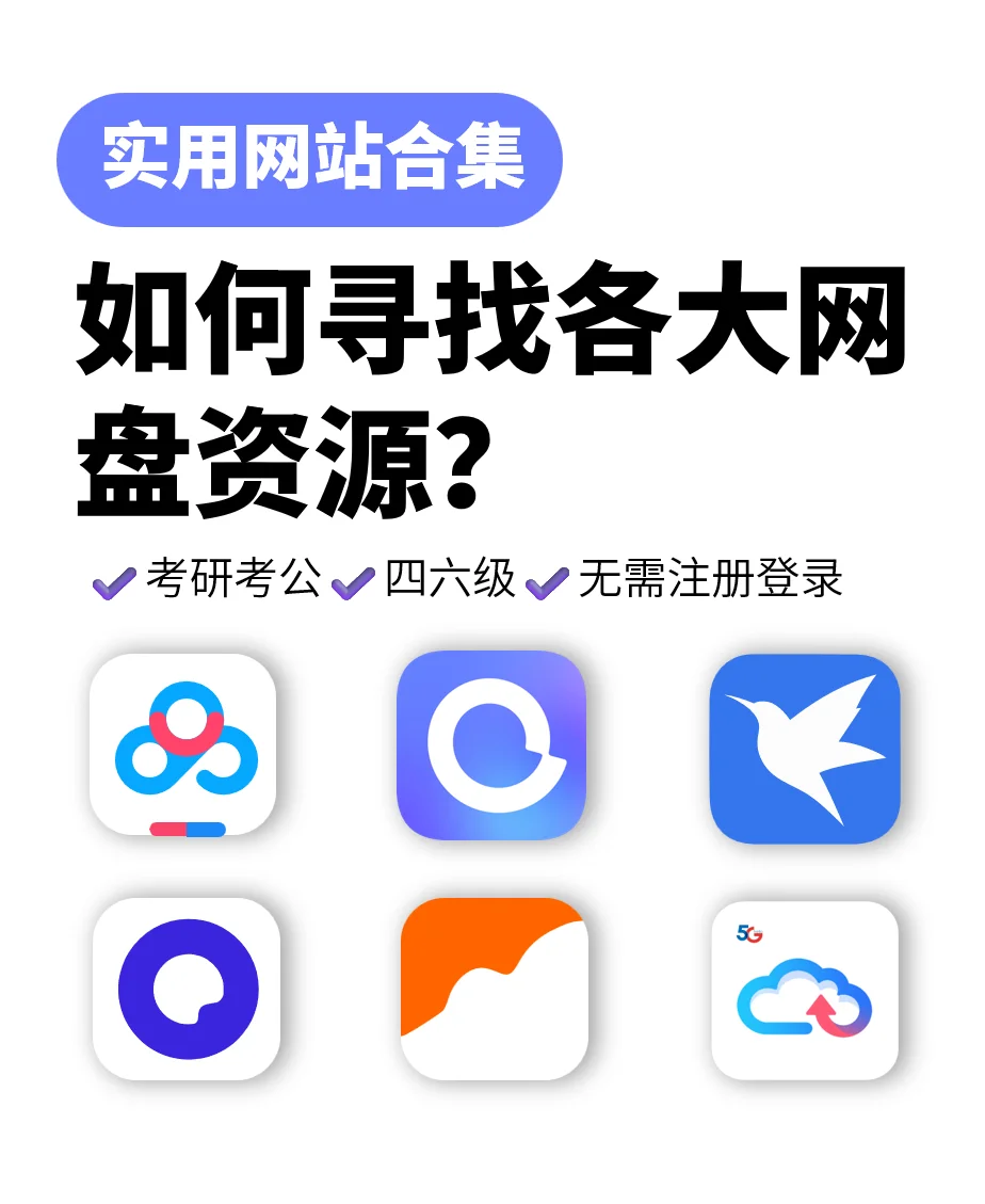 如何高效搜索各大网盘资源？