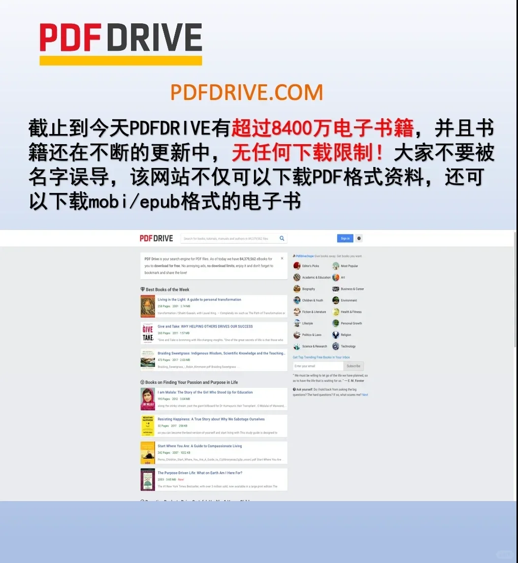 ✨10个宝藏电子书网站，没有找不到的电子书