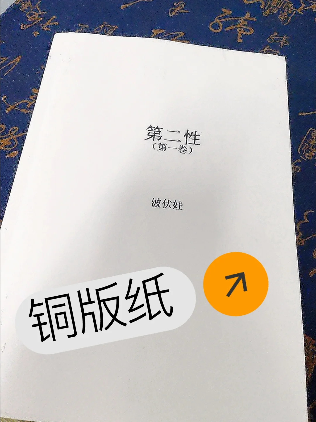 第二性 台版 直接打印版