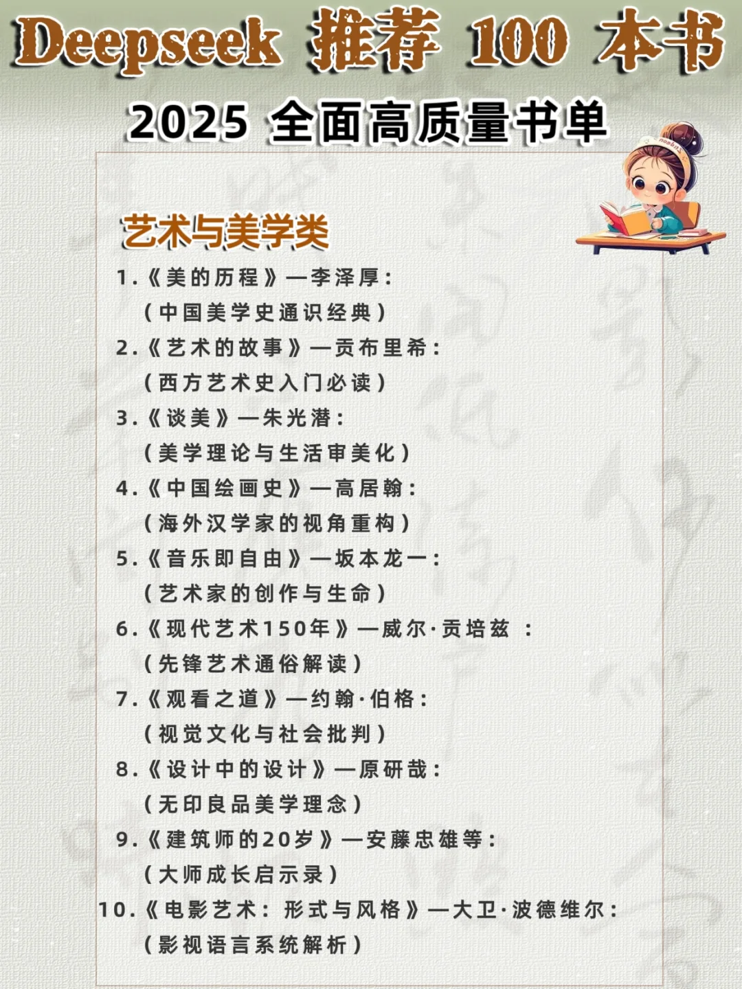 🔥100本质量好书，承包你的全年阅读计划