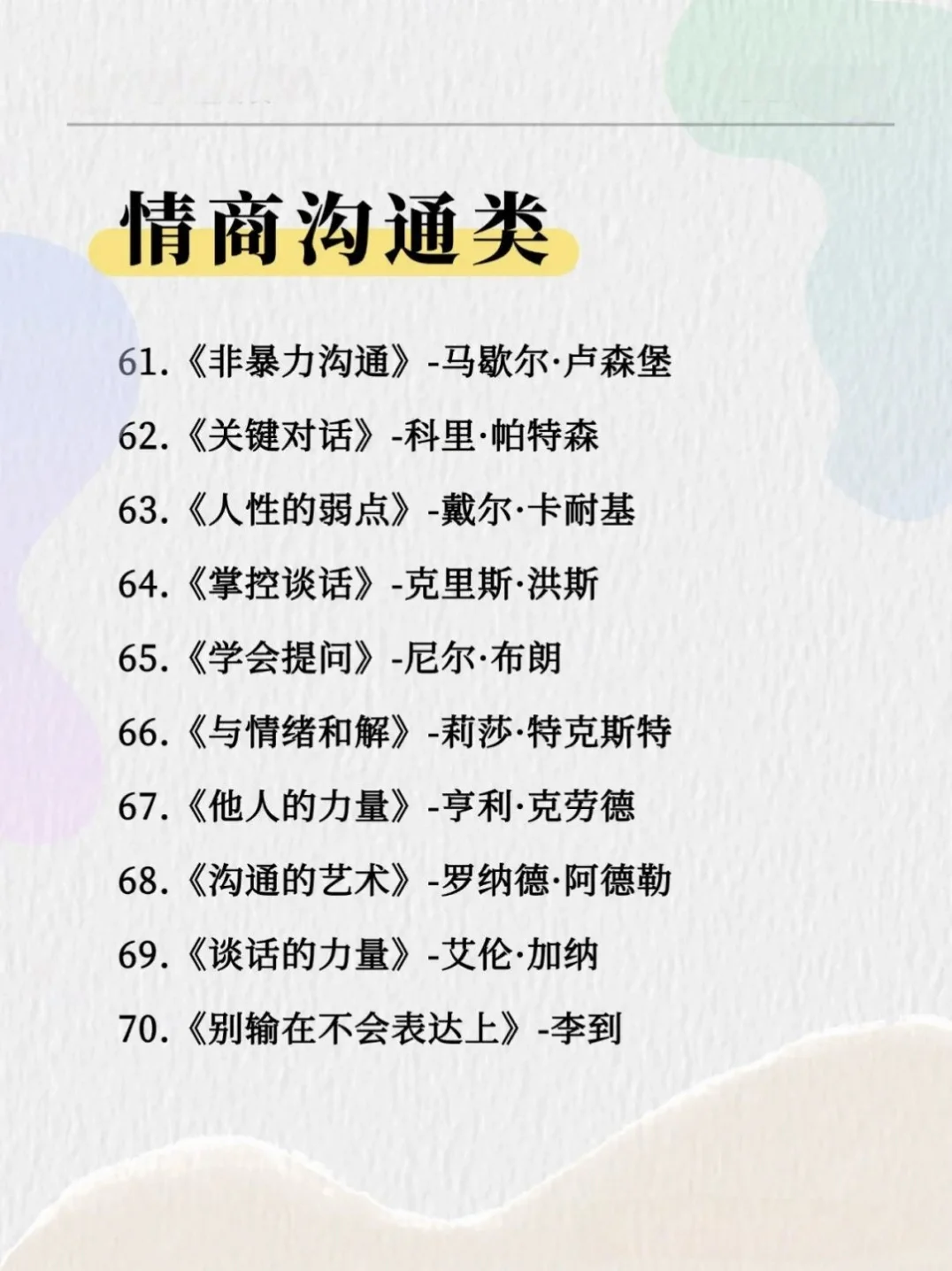 2025人民日报推荐的100本好书