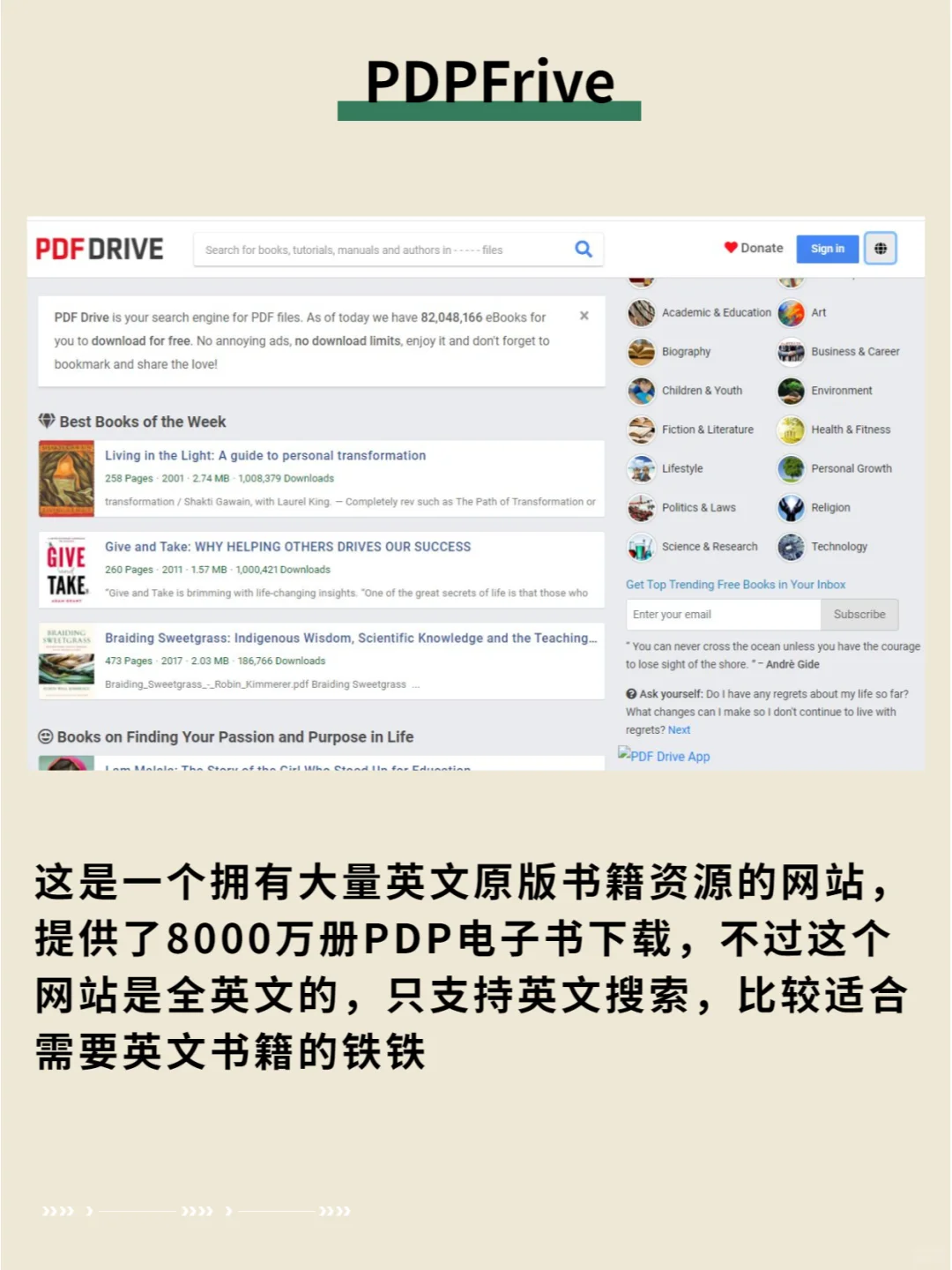 5️⃣个宝藏书籍资源网站！实现图书自由✔
