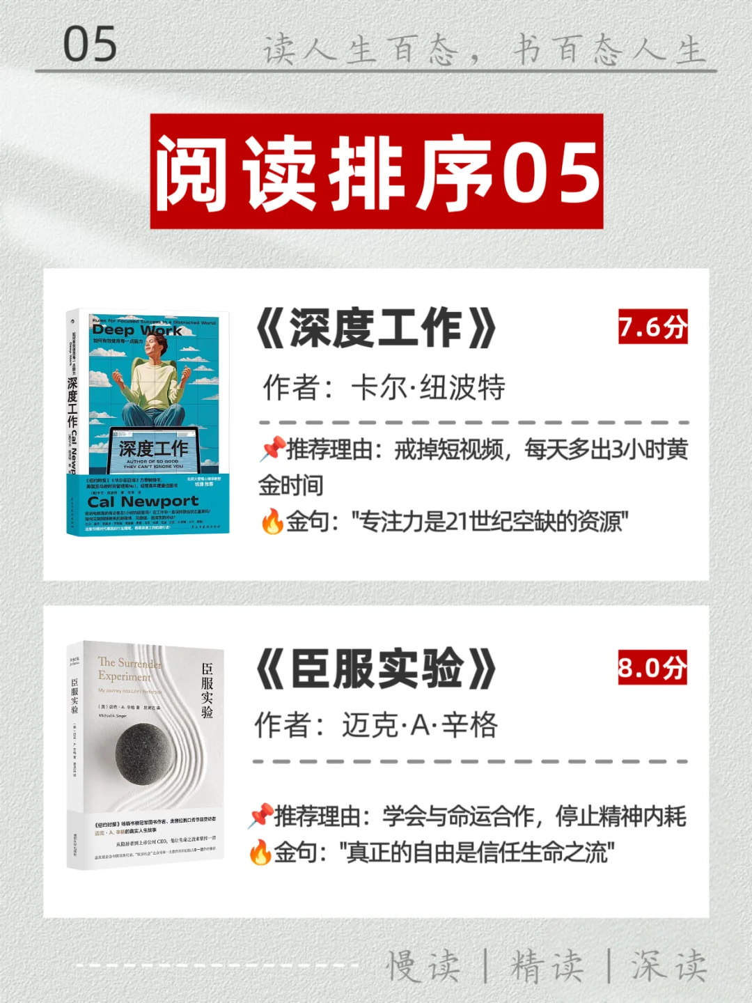 📖必看！12本成长励志书单，破解迷茫