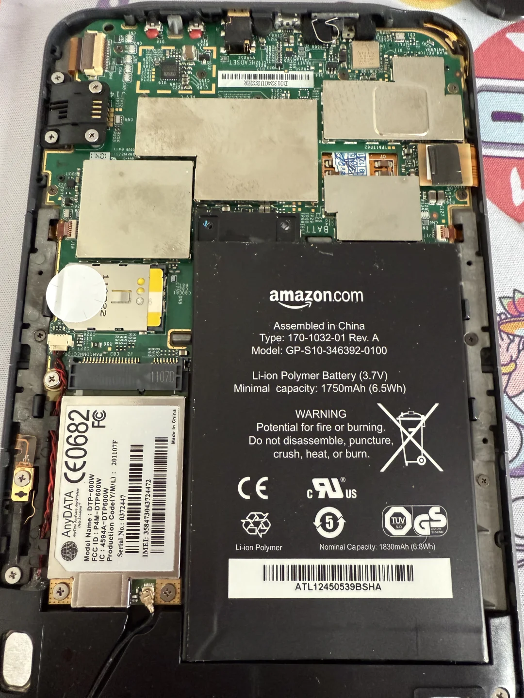 十几年的kindle3复活了（换电池步骤）