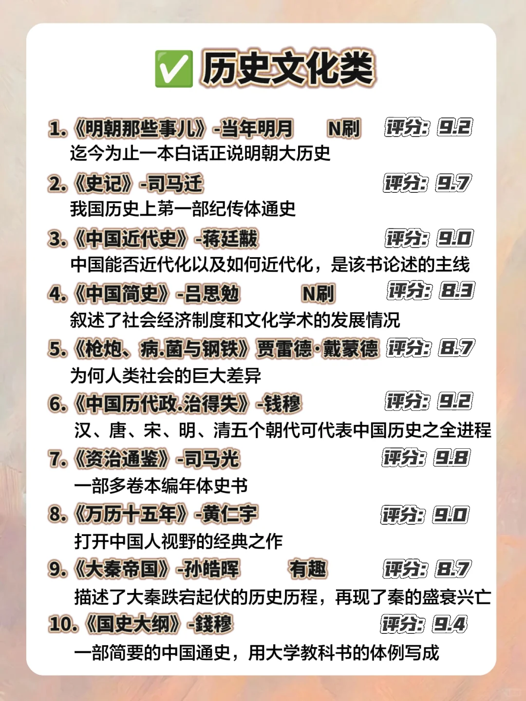 🔥2025狂读这60本书，脑子真的会变快！！