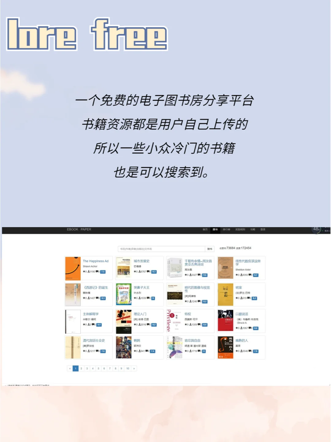 5个免费电子书网站搜全网🪄