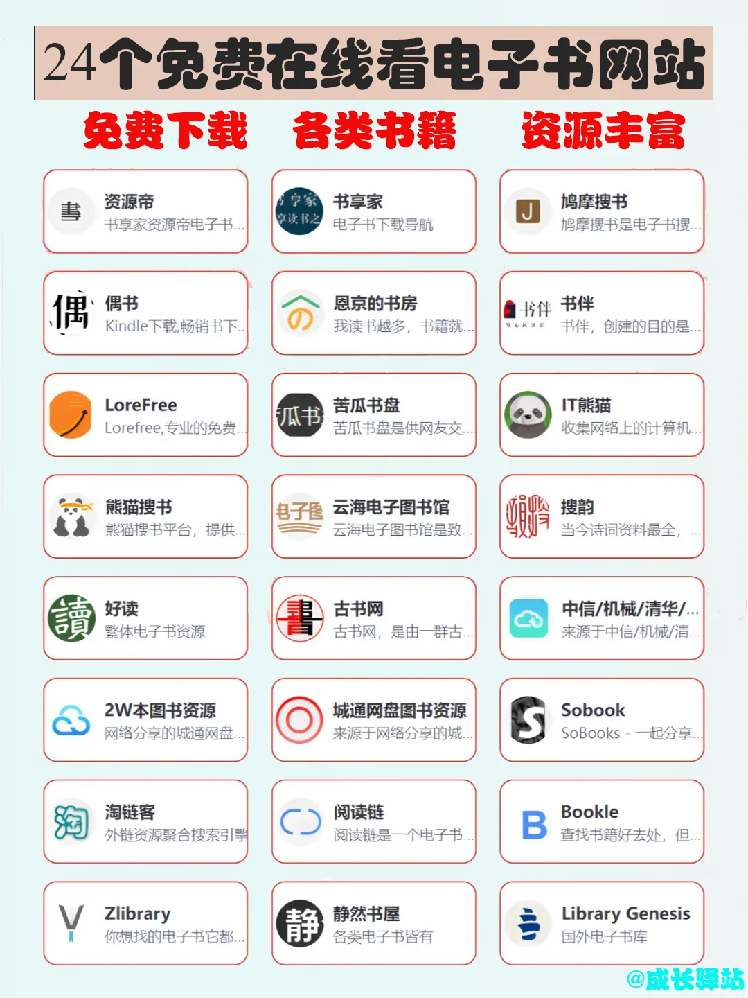 免费电子书宝库，不容错过的24个在线资源站