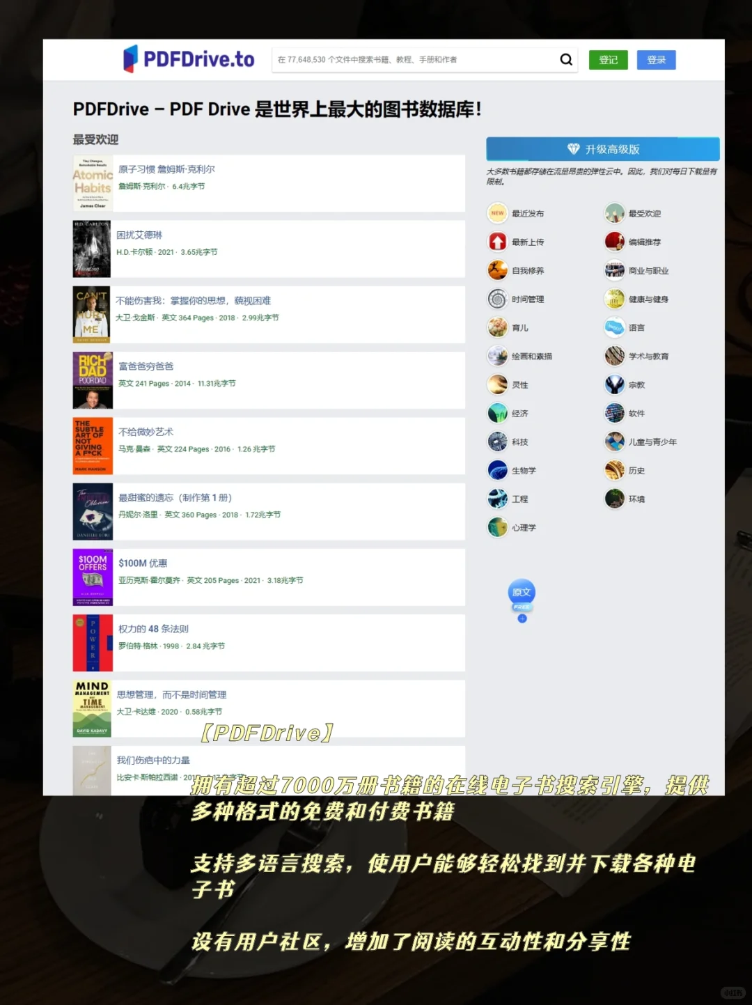 清醒点❗️英文原版书别只会找z-library｜指南