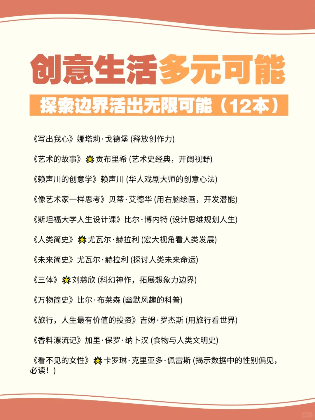 人生开挂指南！私藏108本女性成长书单
