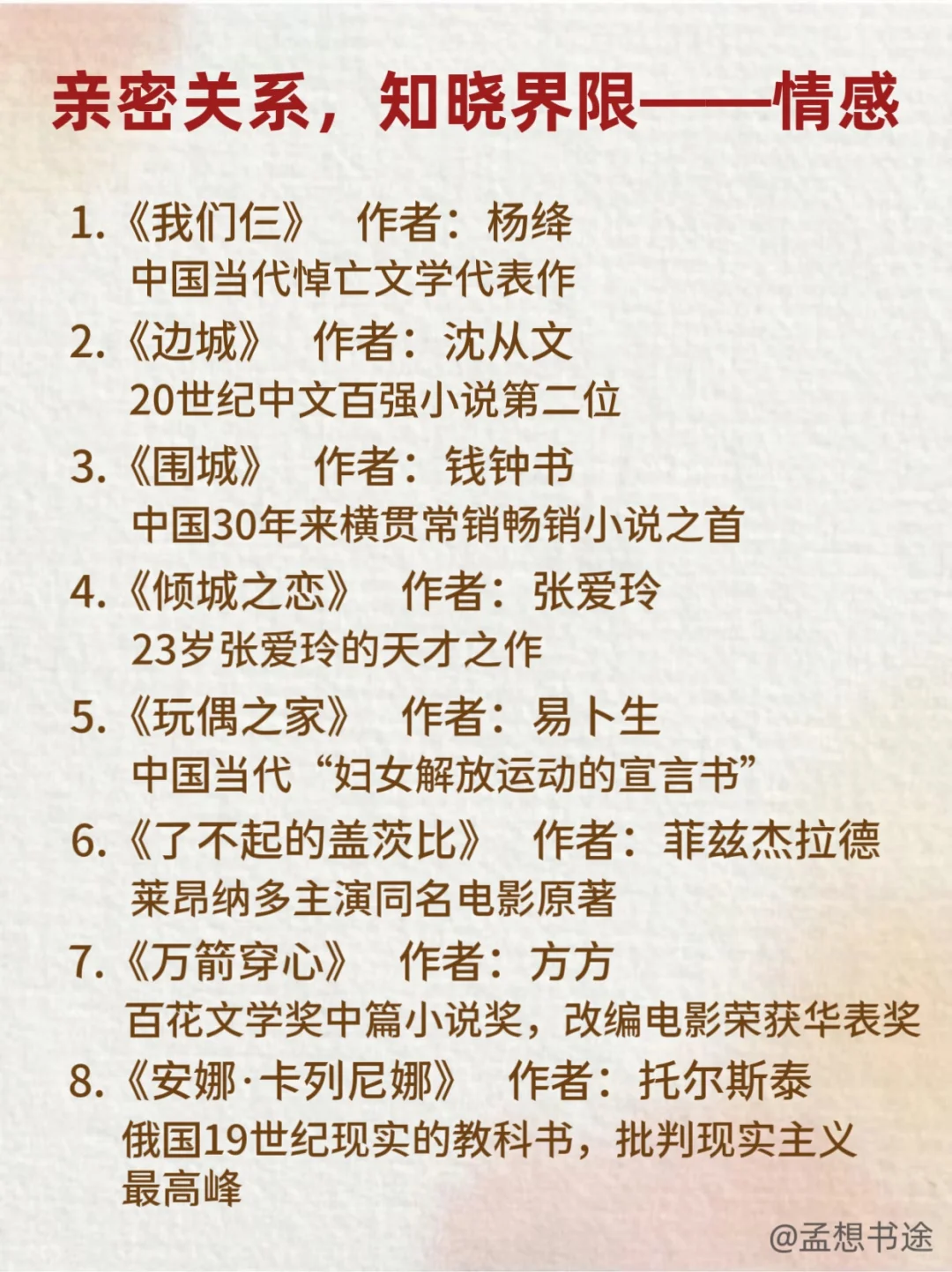 💡 传世书单！40本诺奖级人生教科书